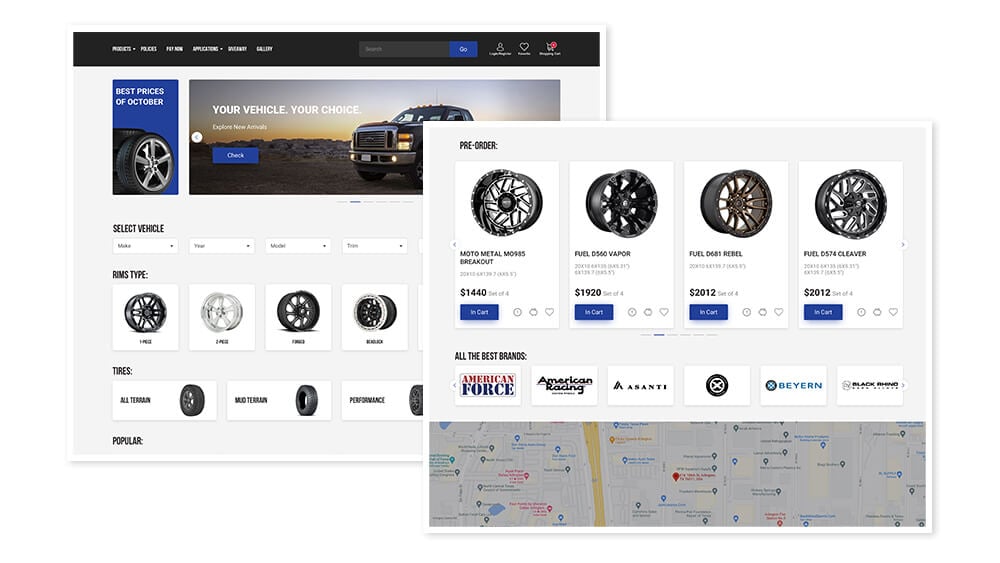 Pave an easy way to a customer's product choice 
